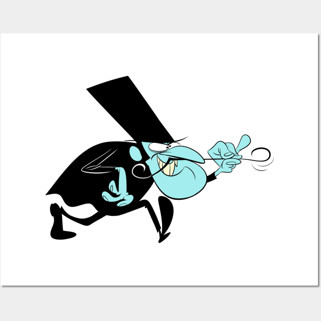 Snidely Whiplash Wall Art by FanartFromDenisGoulet